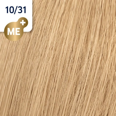 Wella Koleston Perfect Me+ Hajfesték - 10/31 - 60ml - Legvilágosabb Hamvas Aranyszőke főképe